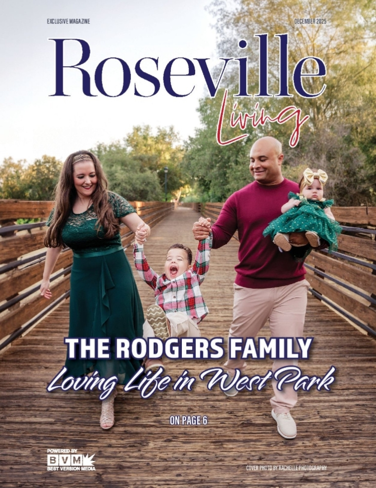 Roseville Living, December 2025, the Rodgers family, Loving Life in West Park